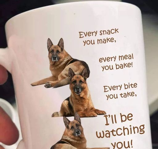 mug with dog